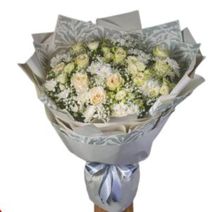 Cool Cobalt Flower Bouquet