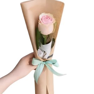 Small Imported Single Rose Bouquet