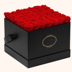 Sqaure Lovely Flowers Box